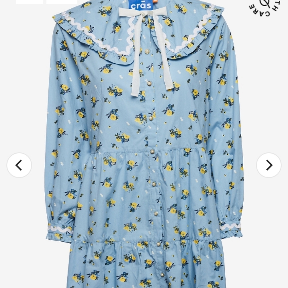 Anthropologie Cras Denise Shirt Dress Size S - Picture 3 of 11